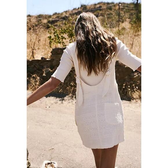 Free People Janey Pinafore Dress Medium - Picture 4 of 12